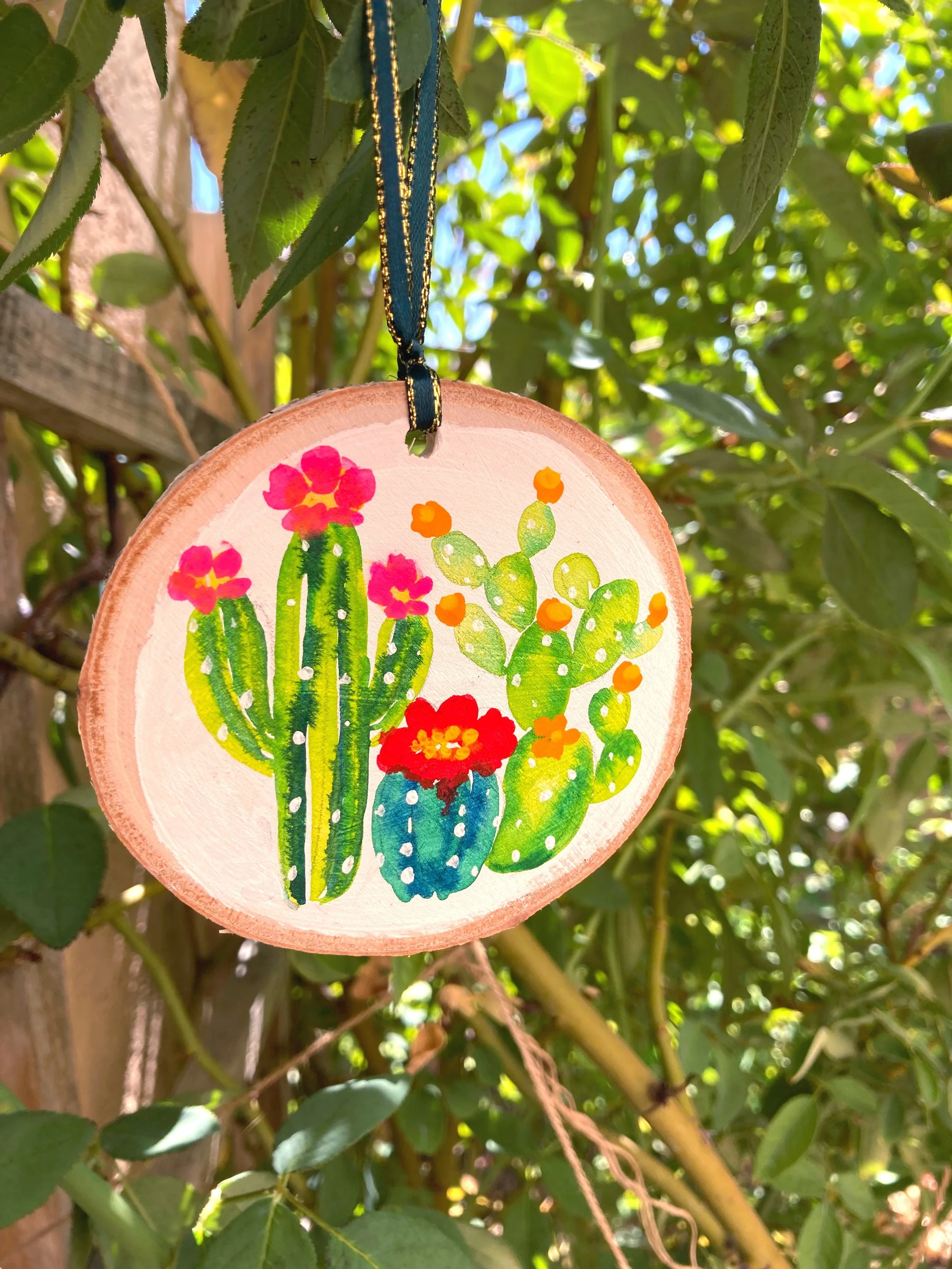 Handpainted Ornaments — Shop Colorful Botanical Watercolor Art